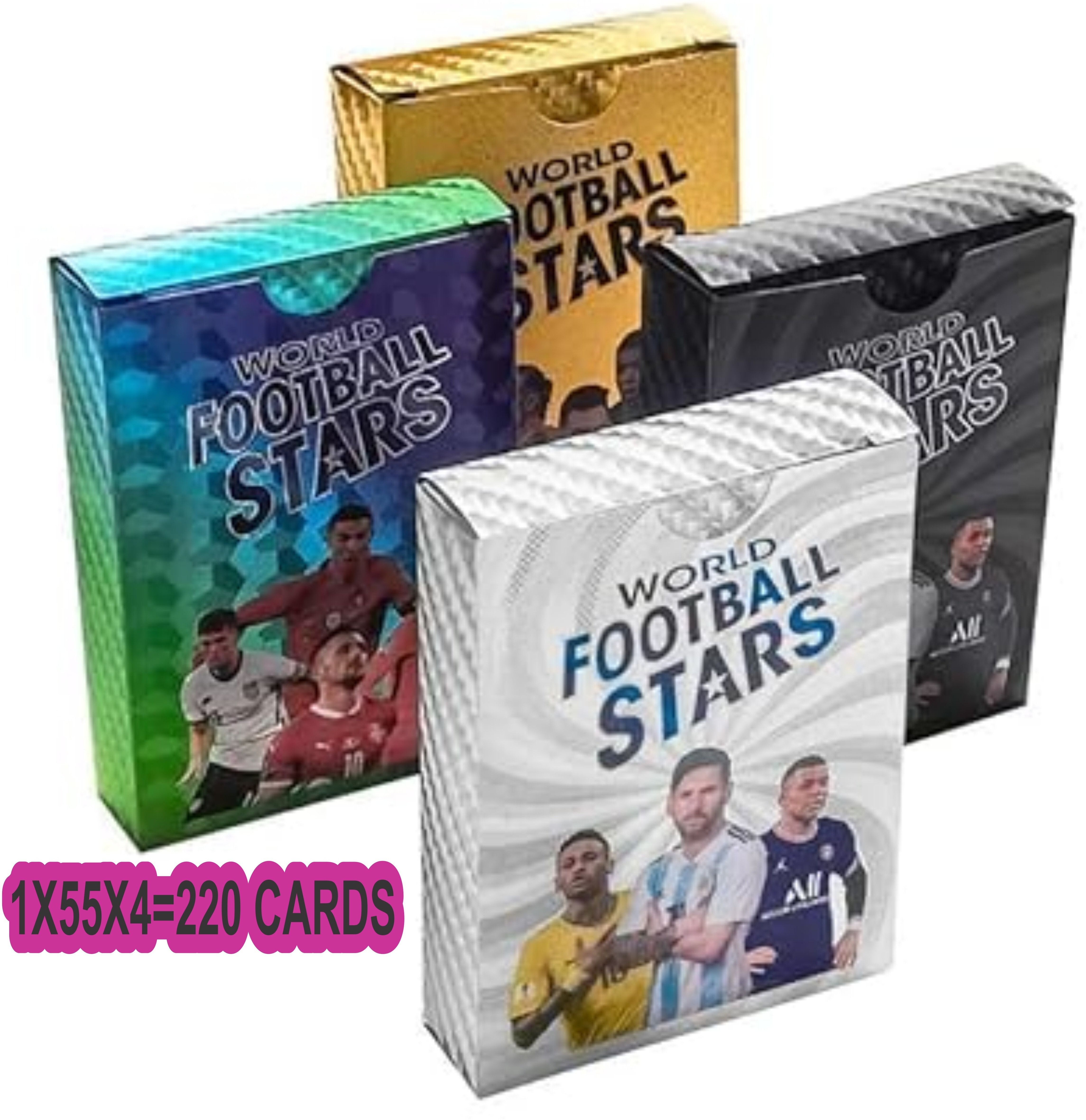shuang you Football Star Card @ 55 Silver, 55 Rainbow & 55 Gold, 55 Black,(55x4=220) Cards-picture-31