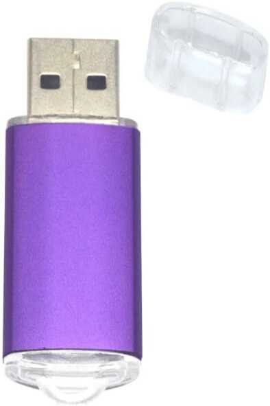 TECHGEAR USB Micro SD Memory Card Reader Purple Card Reader image 1