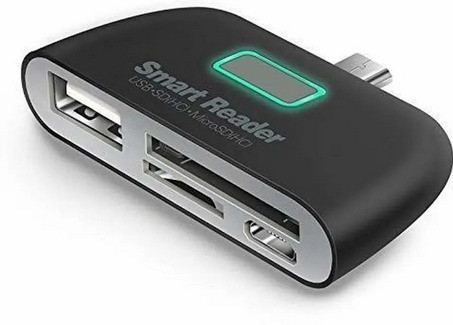 HRYFiNE Usb 3.1 Type C Card Reader Connection kit For Type -C Phone & PC Card Reader image 1