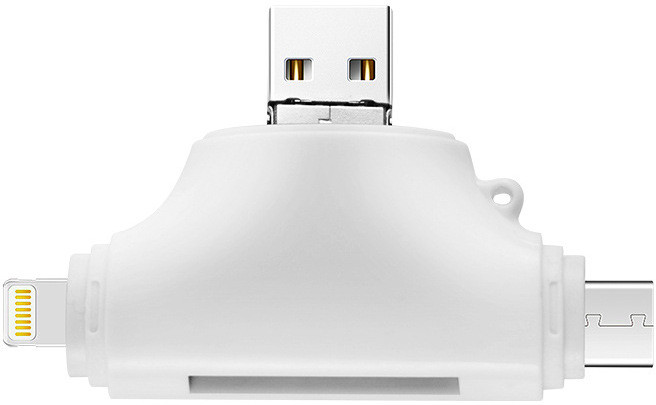 ZITRONIX Card Reader 5 in 1 SD Card Reader Micro SD Card Reader with Light-ning, Micro Card Reader image 1
