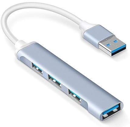fotokina 4 in 1 USB 3.0 High Speed USB Hub, 4 Port USB for Laptop/PC etc. Card Reader-picture-35
