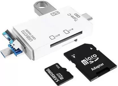 TECHGEAR 6 in 1 with OTG, SD Card Reader, USB Type C, USB 3.0 & Micro USB for Memory Card Card Reader-image-38