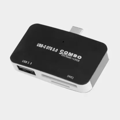 TECHGEAR USB 3.0 Converter and Micro USB Port with USB C Male Connector for Type C Card Reader-picture-48