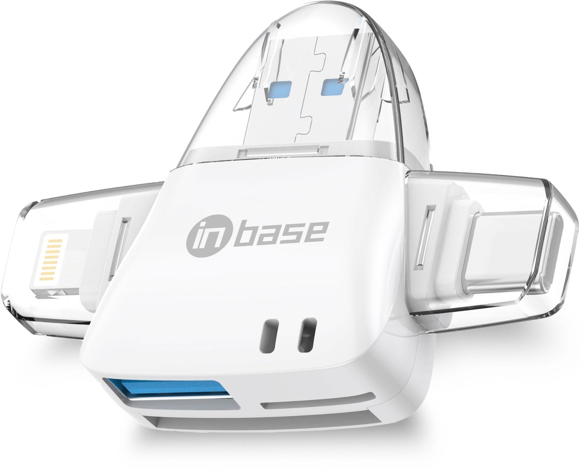 Inbase Easyshare 6 in 1 OTG with Card Reader Card Reader-image-4