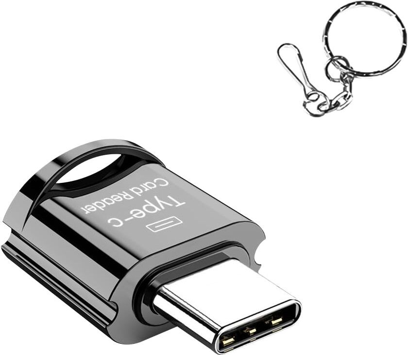 ELEPHANTBOAT Type C Mini TF Card Reader Portable Micro SD OTG Memory Card Adapter Device Card Reader