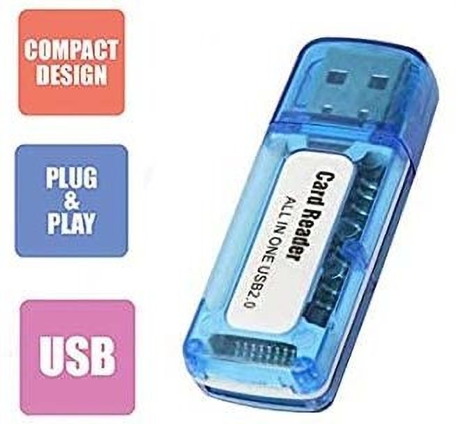 VED 4 in 1 USB 2.0 Card Reader Card Reader-image-42