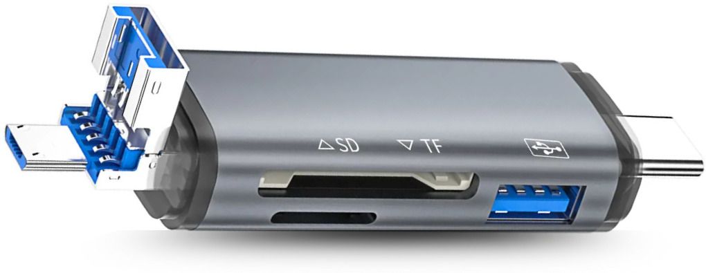 CIHROX 3 in 1 Card Reader Type c USB 3.0 All in one Card Reader Micro USB Card Card Reader-picture-17