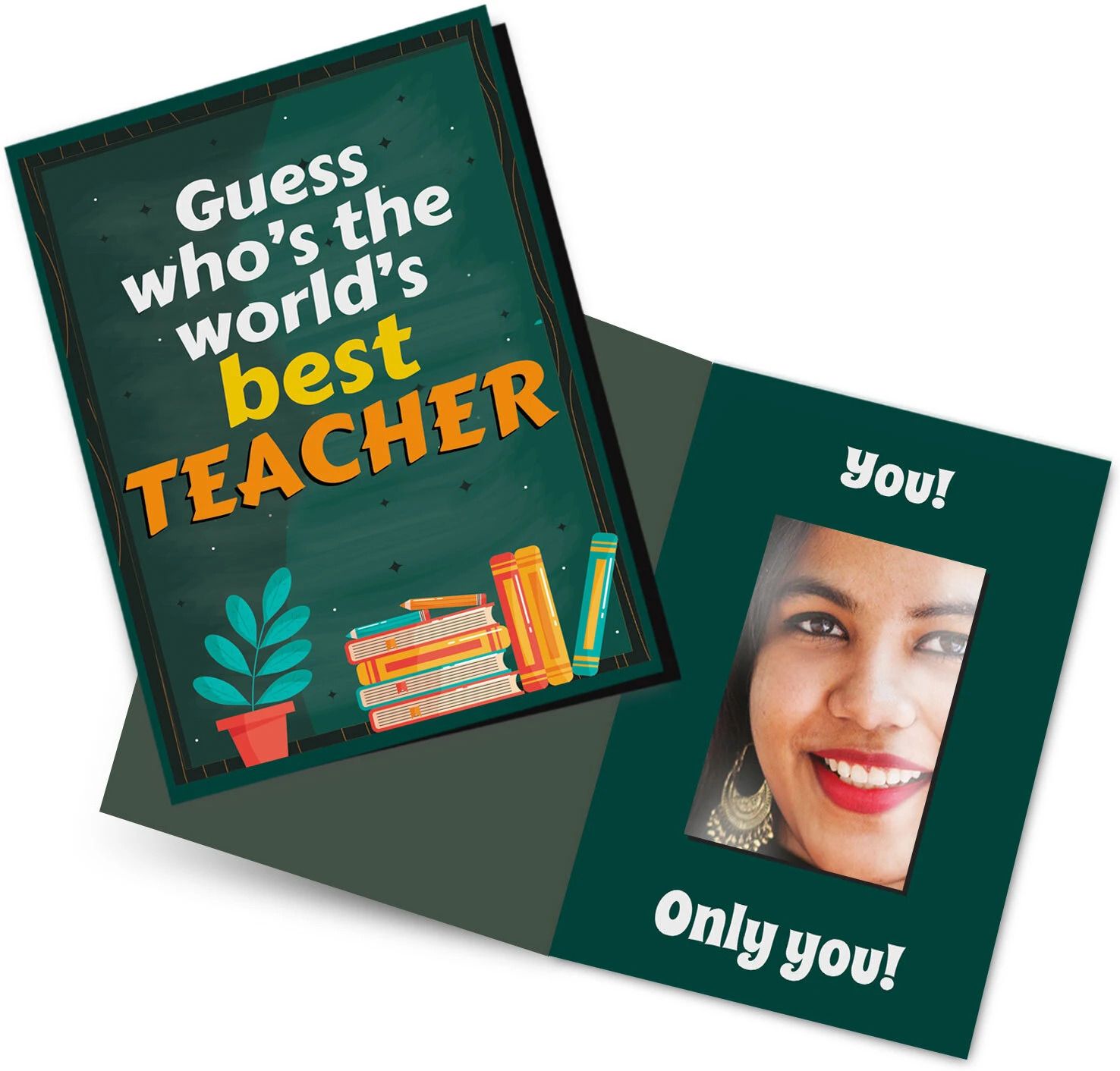 exciting lives Best Teacher Mirror Card - For Teacher, Professor, Sir, Mam, Teacher's Day Greeting Card-picture-15