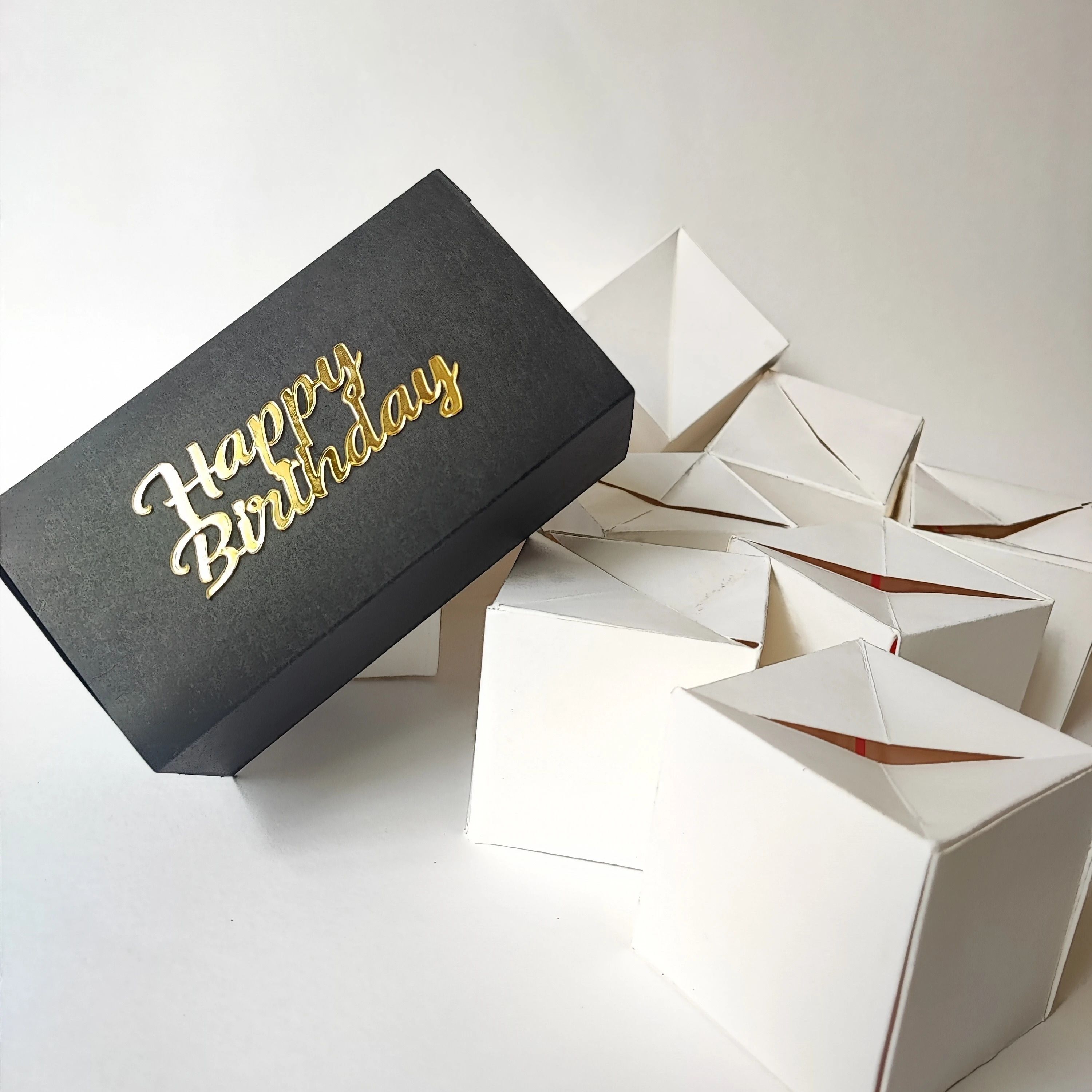 Acrylic Birthday Surprise Gift with Jumping Cubes for Birthday Anniversary Greeting Card-image-21
