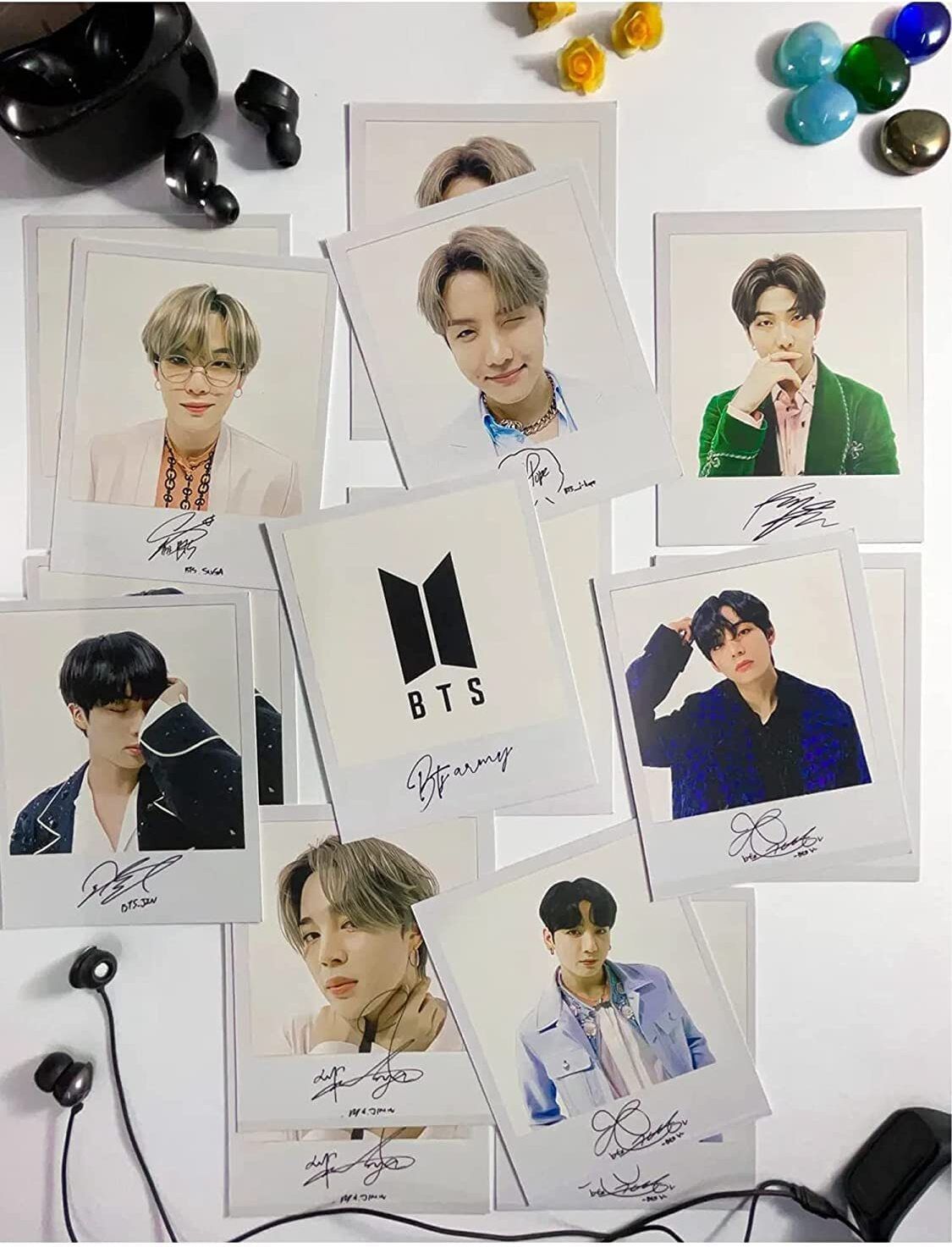BTS ARMY PACK OF 8 MATT LAMINATED LOMO CARDS 3X4 INCH EACH PostCard