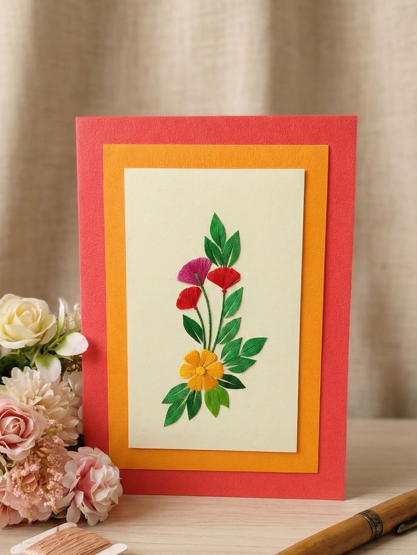 lapis moon Handmade card made with Ribbon for every special occasion Greeting Card-picture-42
