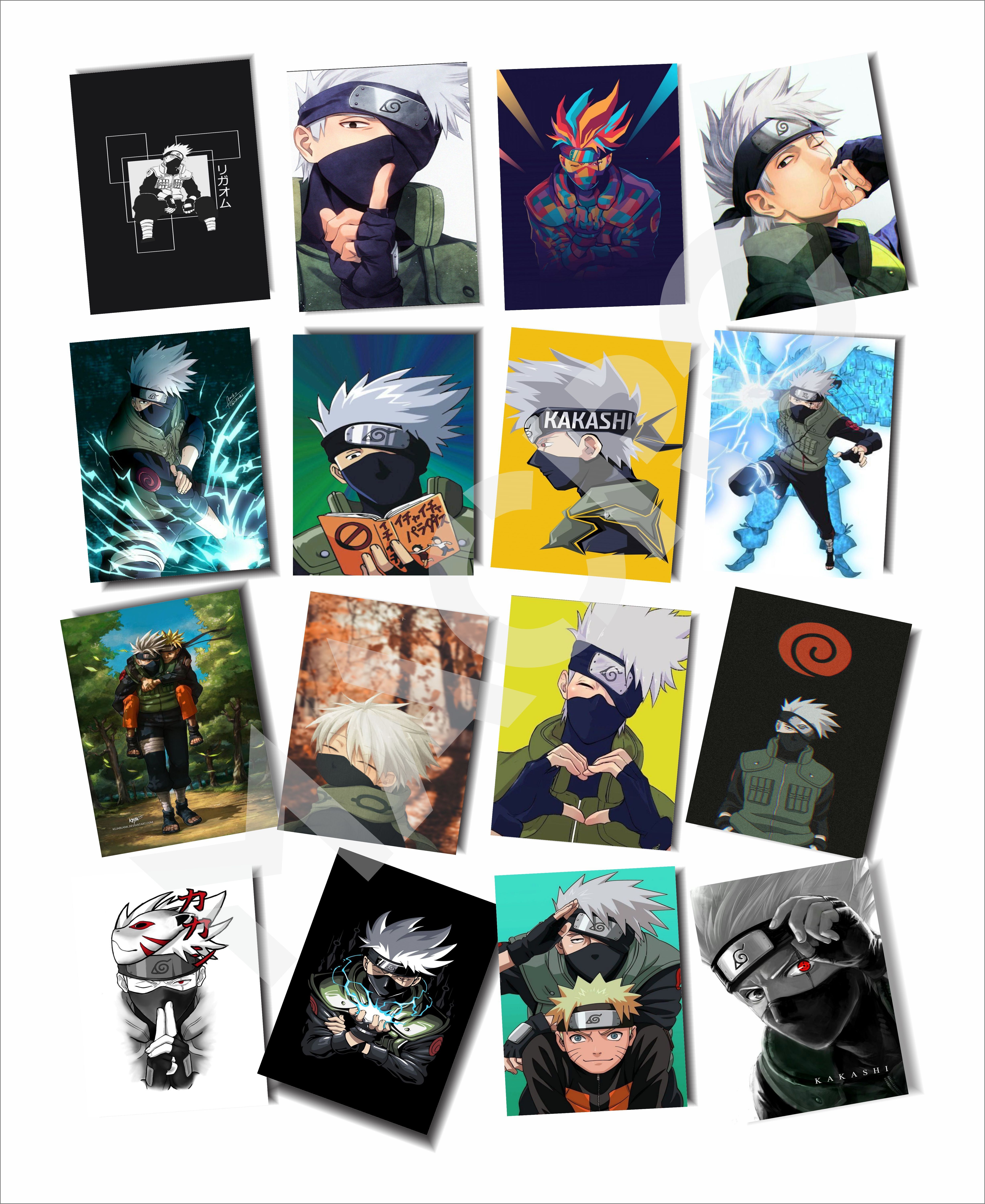 KAKASHI PACK OF 16 MATT LAMINATED 3 X 4 INCH LOMO CARDS FOR DECORATION PostCard-image-41