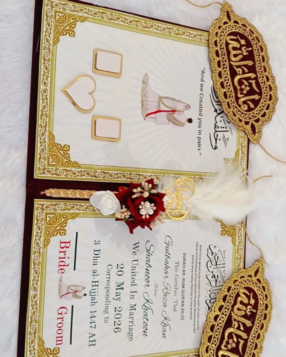 qubool hai Invitation Card-picture-9