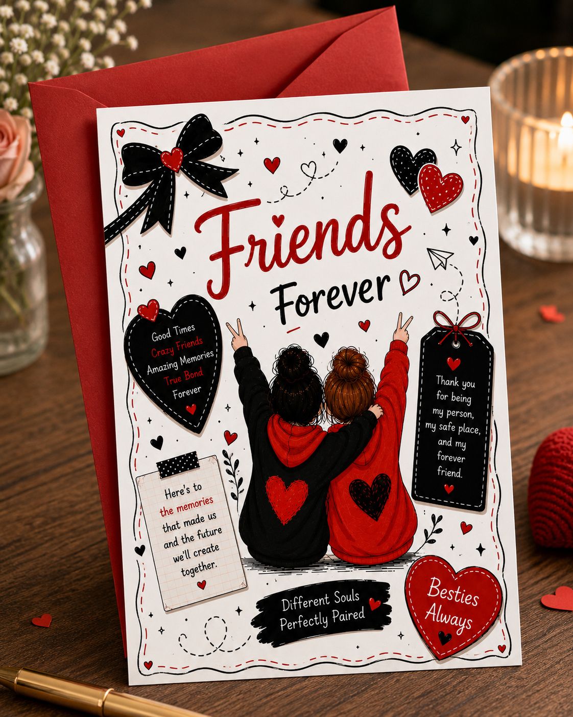 Happy friendship day Greeting Card Greeting Card-image-46