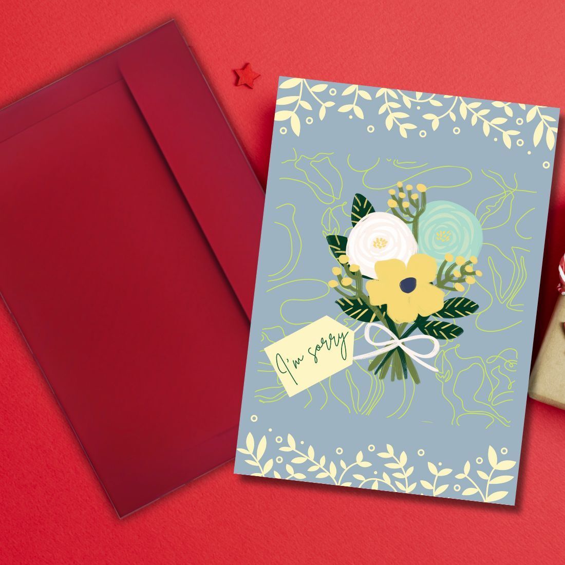 aanyacentric So Sorry Printed Greeting Card-picture-14
