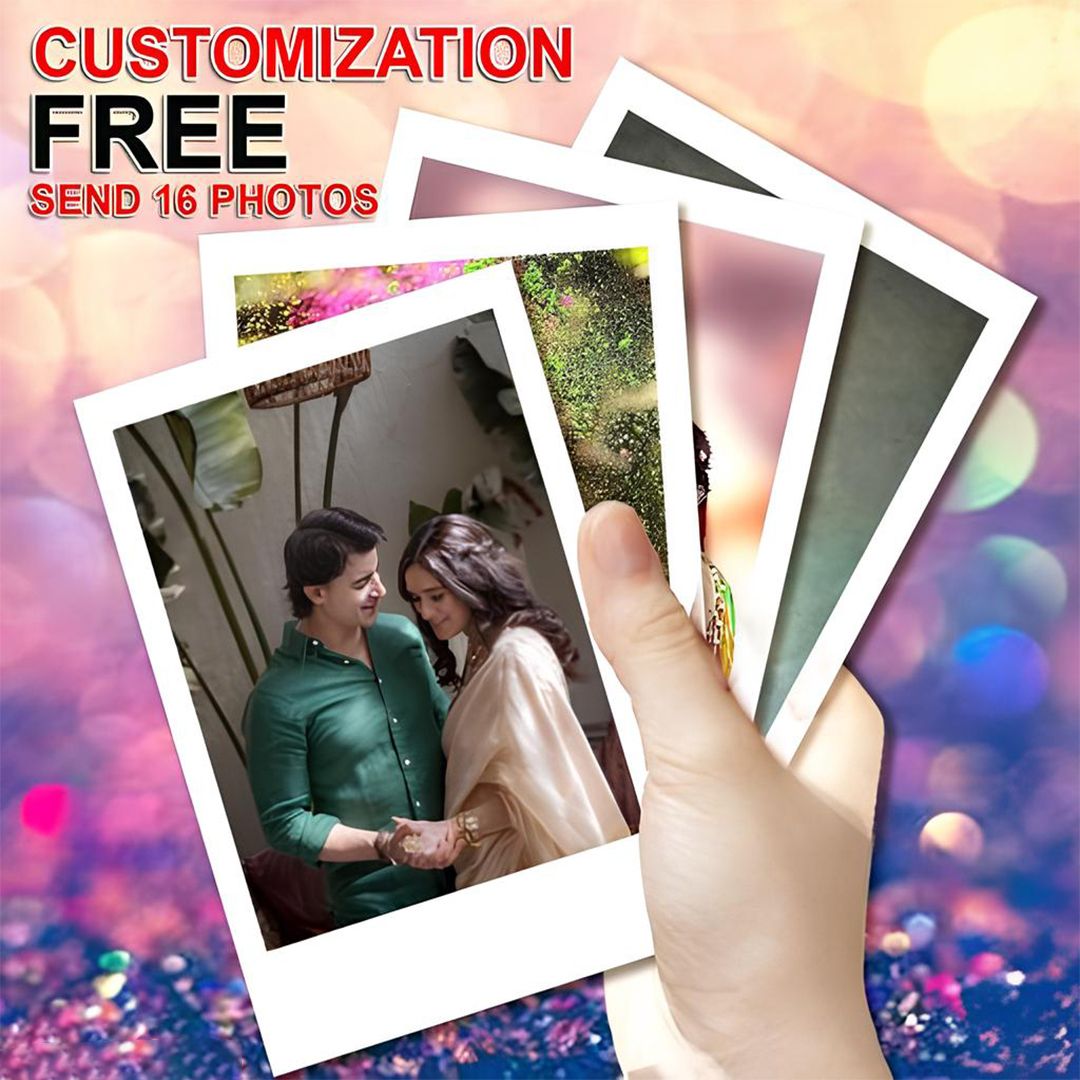 Polaroid Photos Post Card