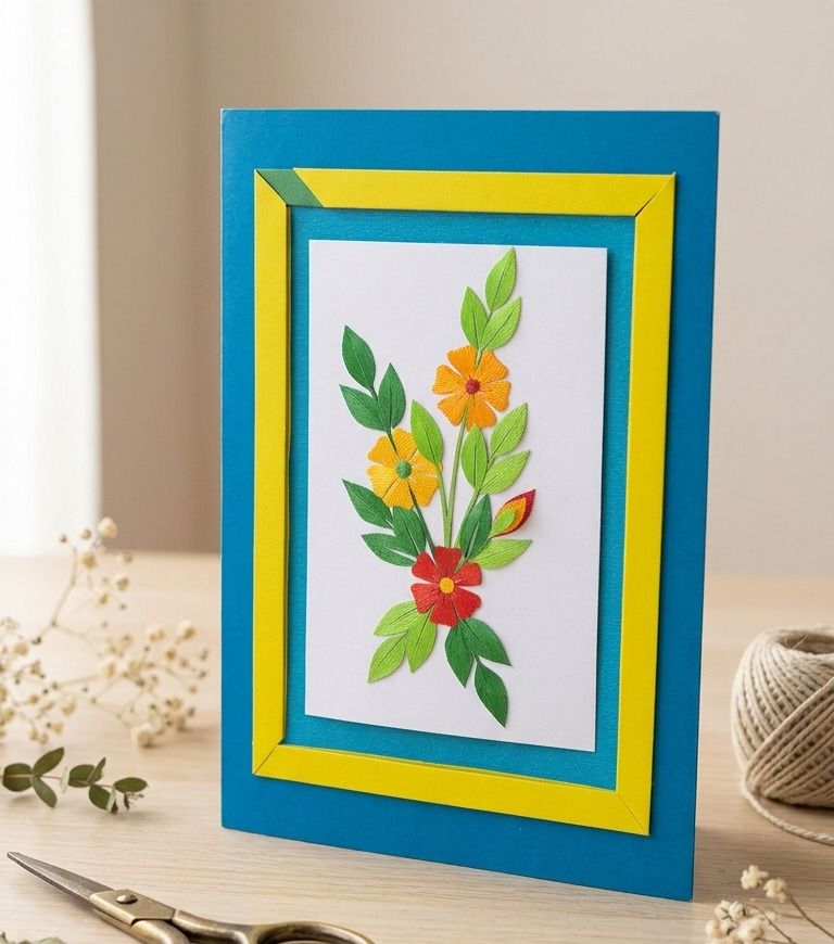 lapis moon Handmade card made with Ribbon for every special occasion Greeting Card-picture-40