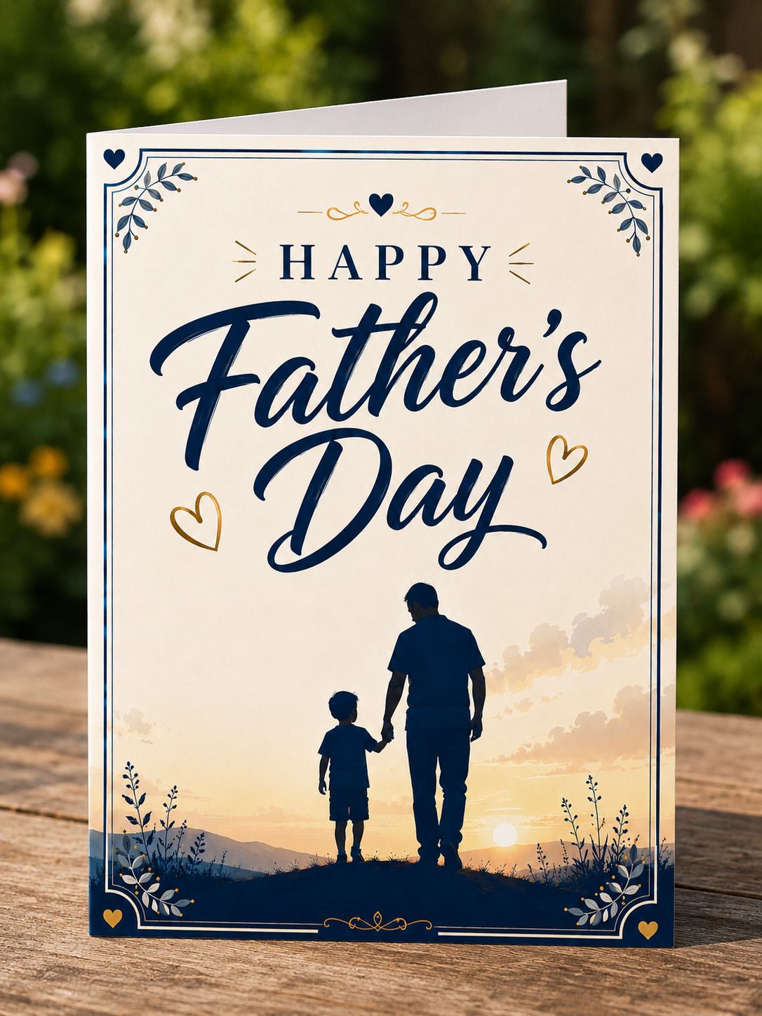 manav wear Elegant Father's Day Wishes Greeting Card for Dad Greeting Card-picture-17