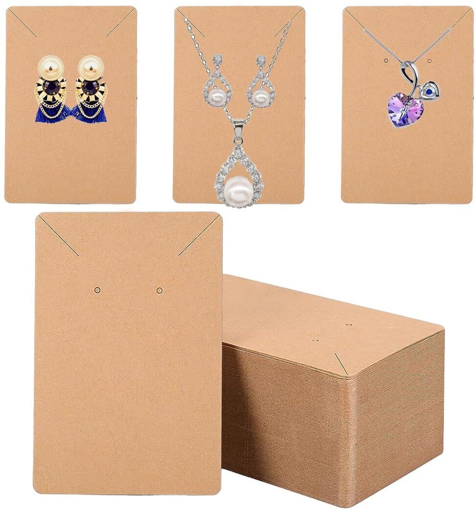 festiko Jewellery Display Cards, Jewellery Tags for Earring & Necklace Business Card-picture-21