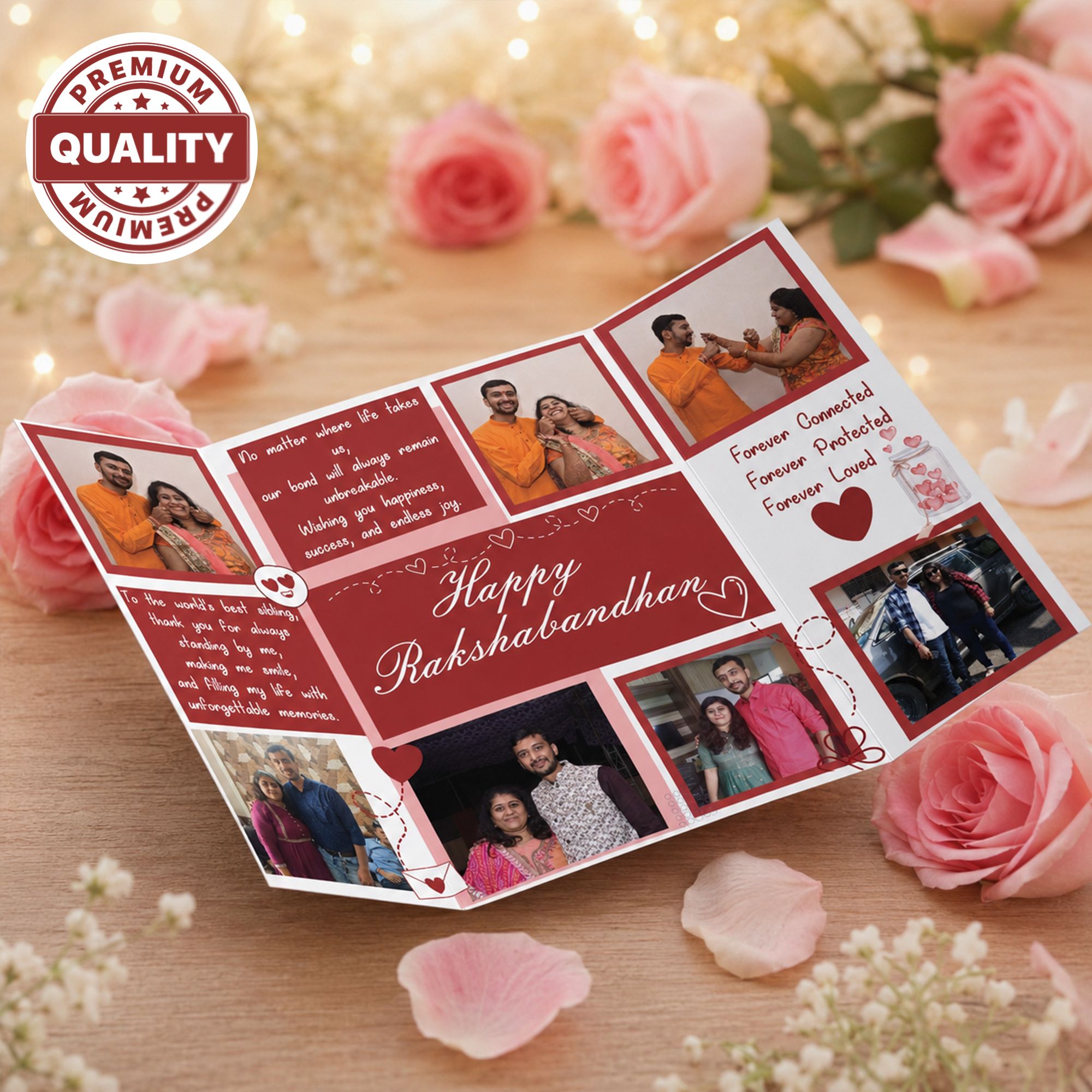 interactive media hub Collage Card Rakshabandhan Greeting Card-picture-41