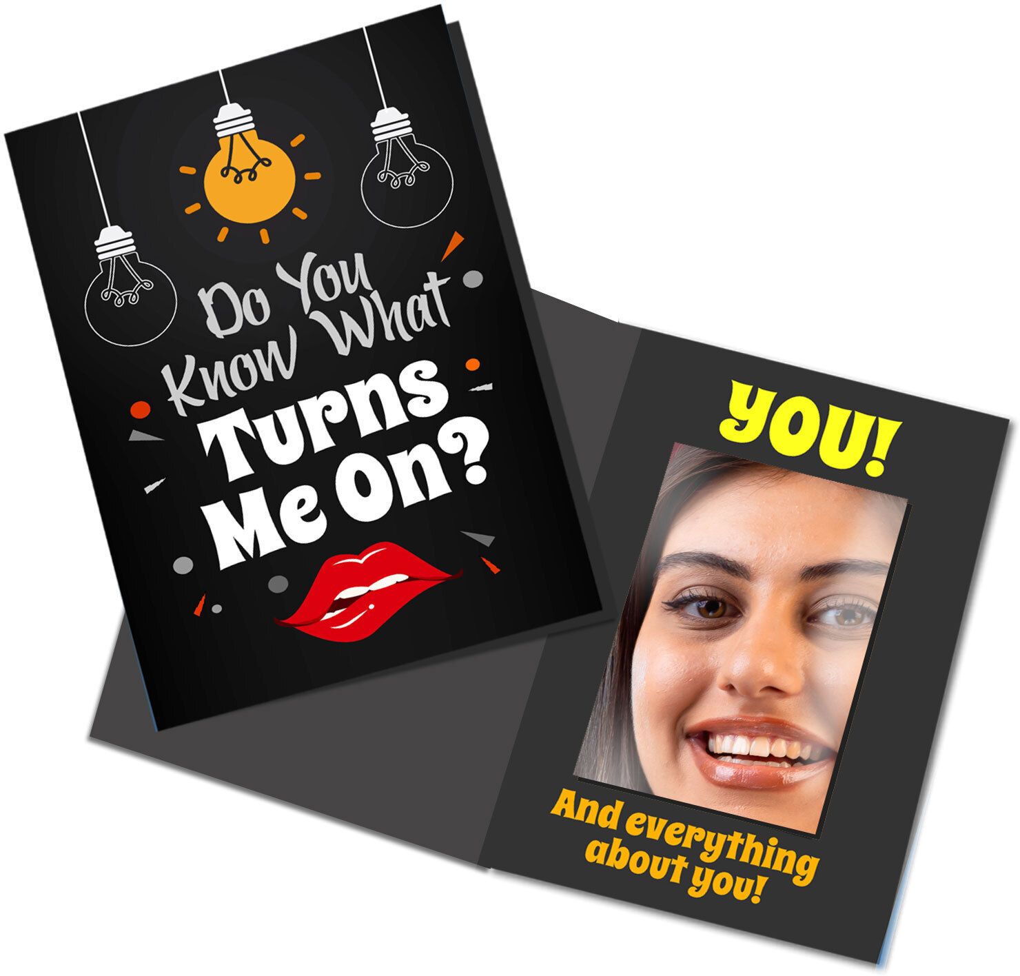 exciting lives Who Turns Me On Mirror Card For Couple, Valentine, Anniversary, Love Greeting Card-picture-14