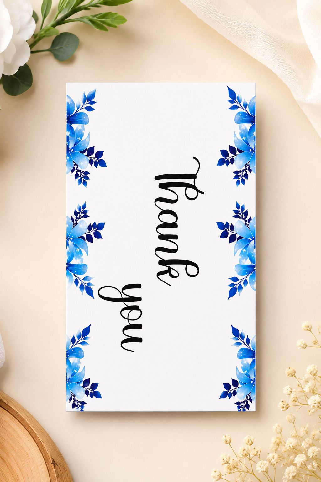 trendspot Thank You Cards for Small Business | Floral Appreciation Cards | Pack of 50 Business Card-picture-26