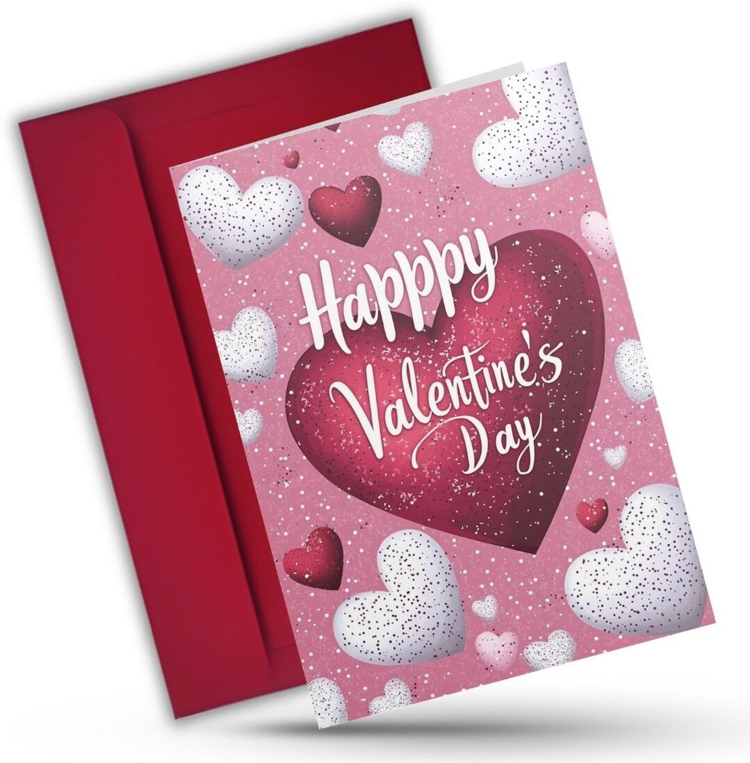 aanyacentric 5.8x8.3inch Valentine's Day with Premium Red Envelope Greeting Card-picture-19