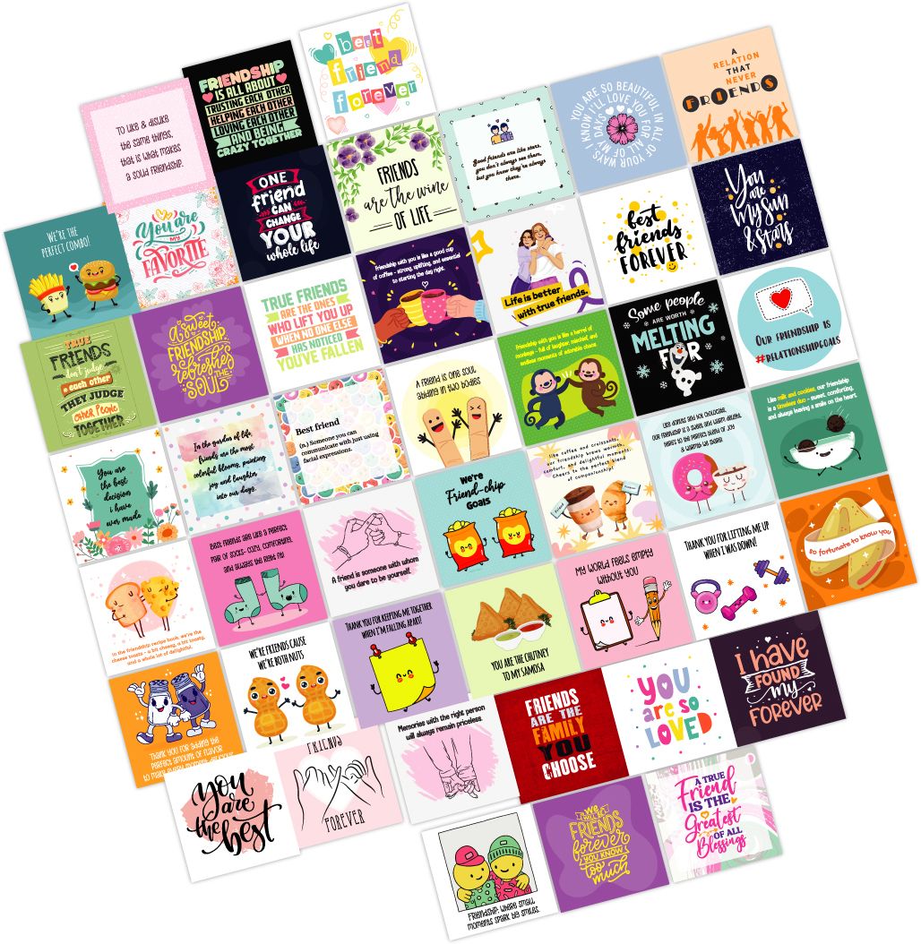 Bff Cards With Quotes, Friendship Day Card Greeting Card-image-11