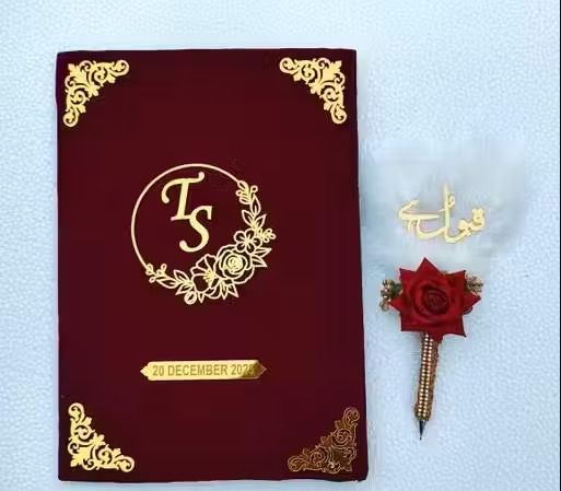 qubool hai Invitation Card-picture-12