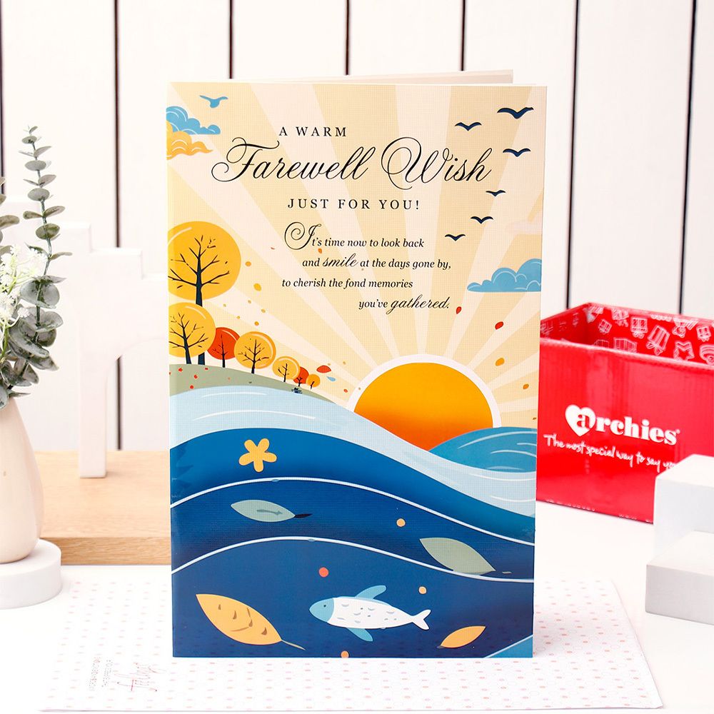 archies Warm Farewell For You Jumbo Greeting Card Greeting Card-picture-14