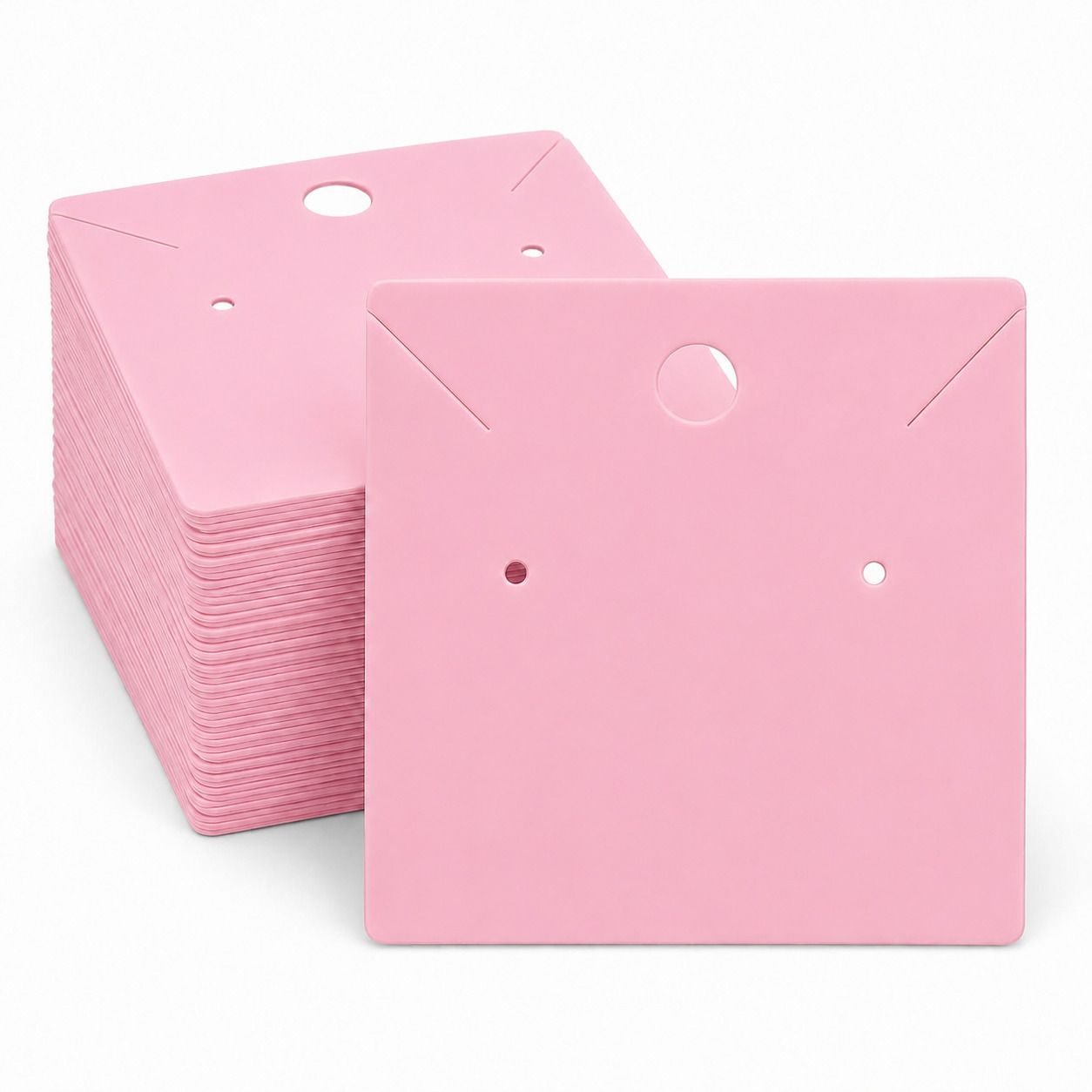 Pink Jewellery Display Cards 2.4x2.4 Inch, Pack of 1000 Business Card-image-36
