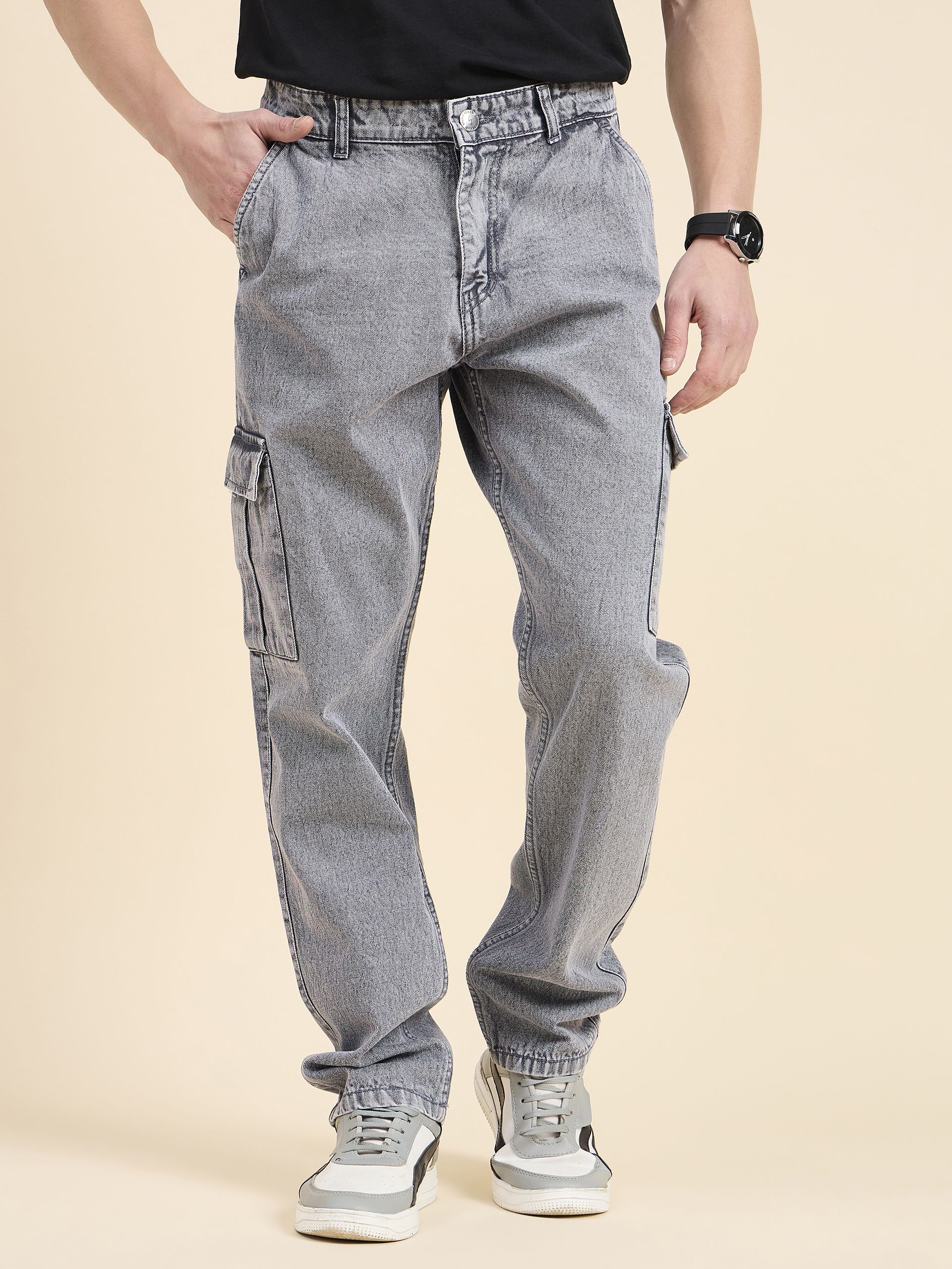 studio nexx Men Cargos-picture-18