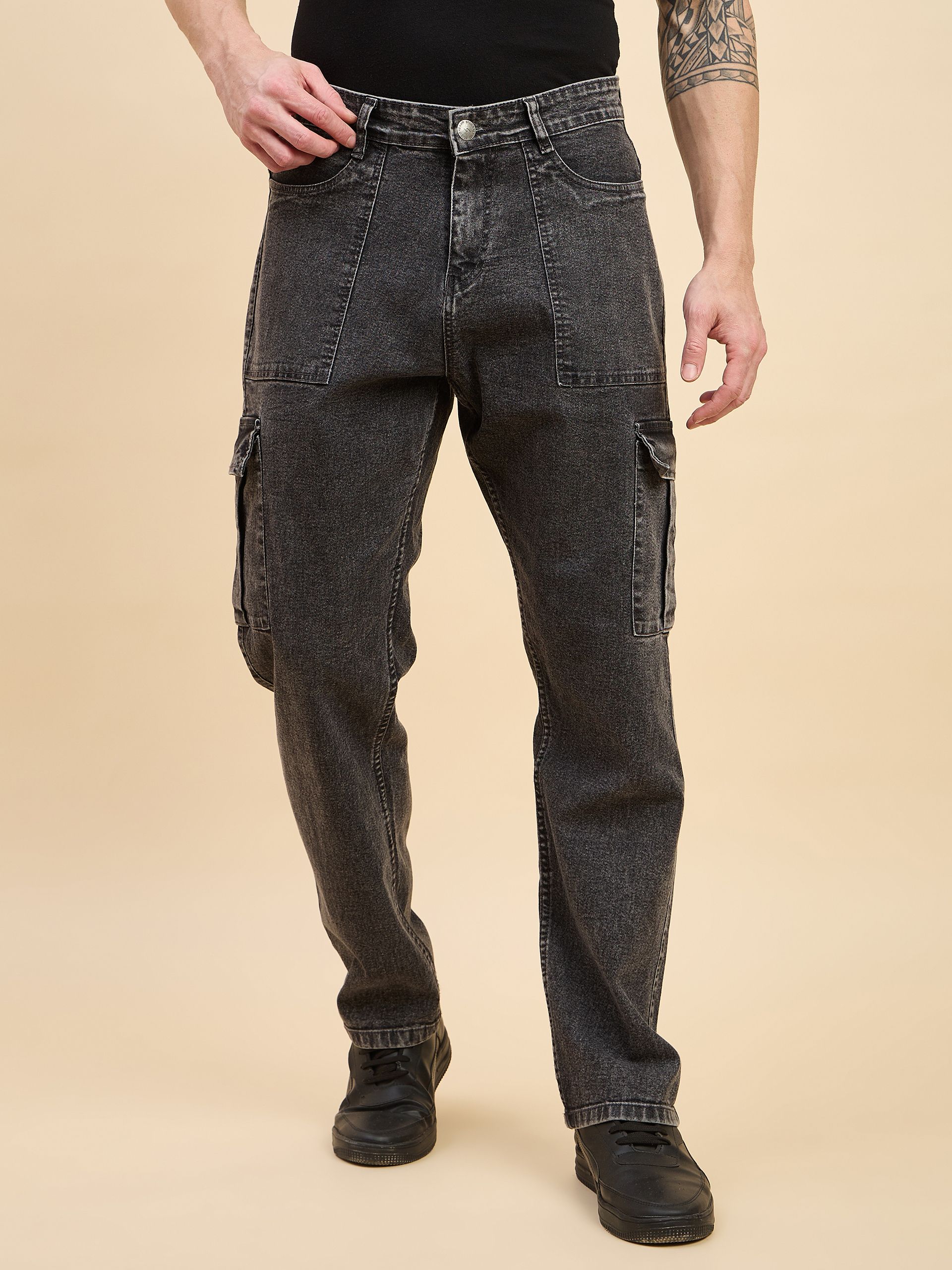 studio nexx Men Cargos-picture-33