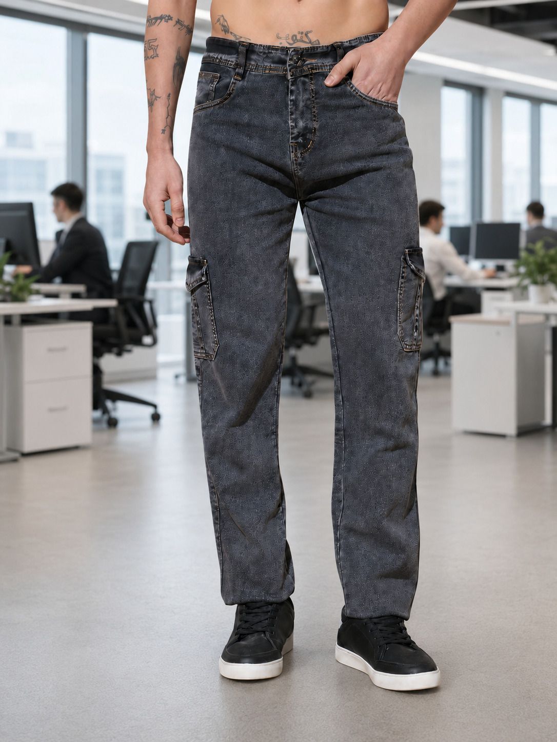 playfeel Men Cargos-picture-25