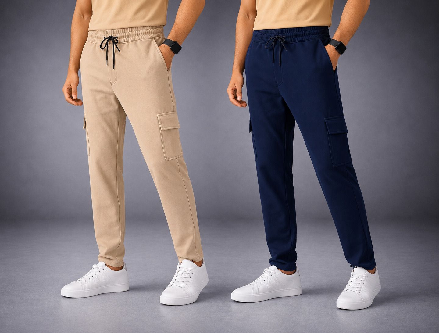 sk clasy Men Cargos-picture-15