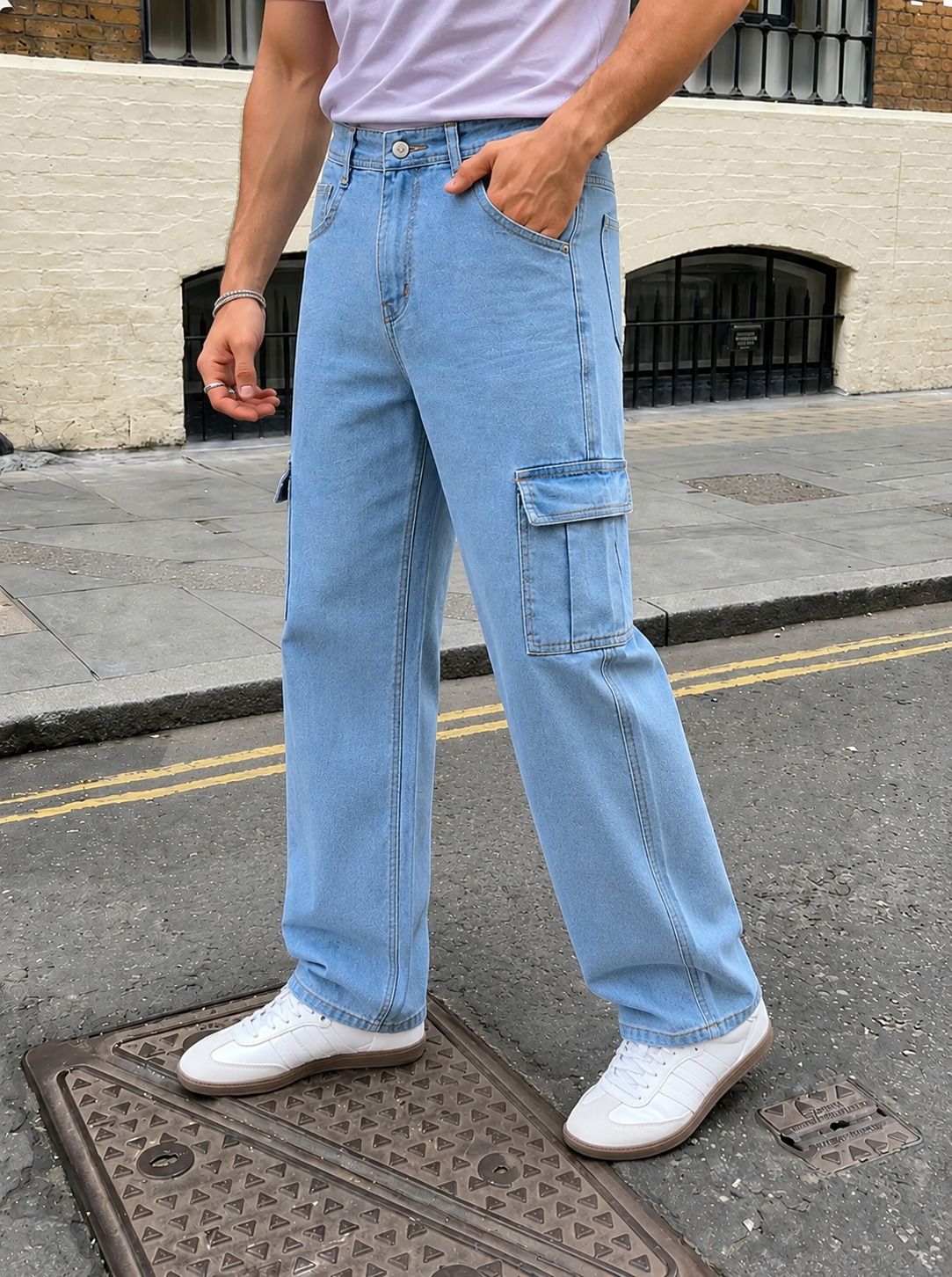 trevon denims Men Cargos-picture-30