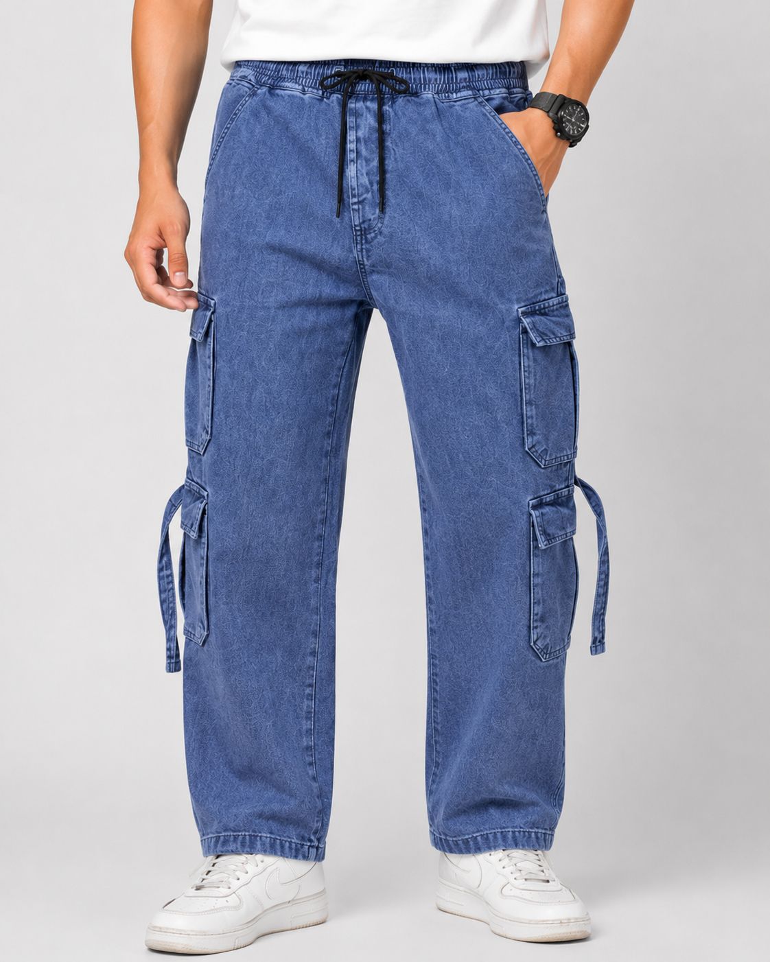 flownic Men Cargos-picture-38