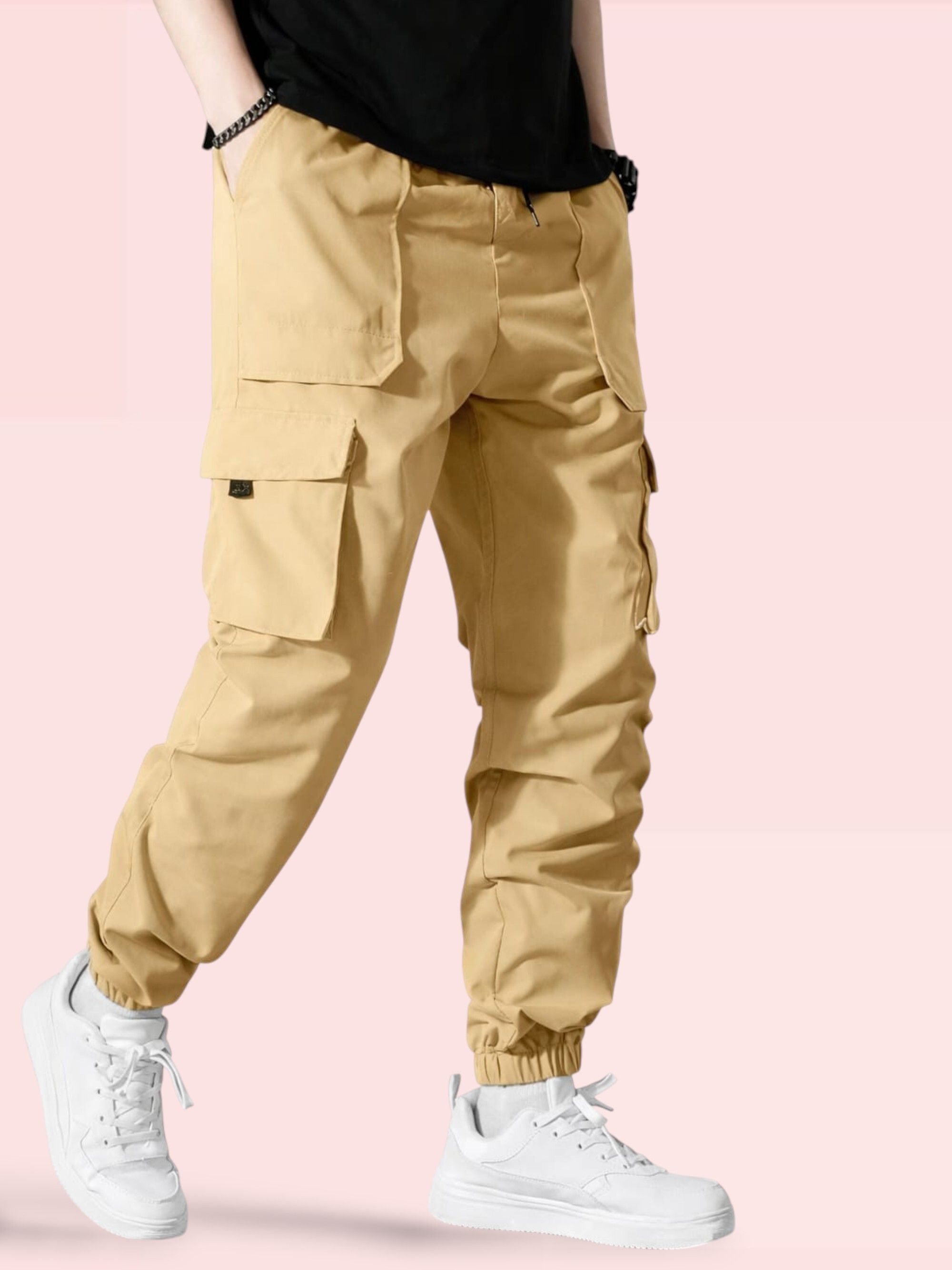 bottom world Men Cargos-picture-35