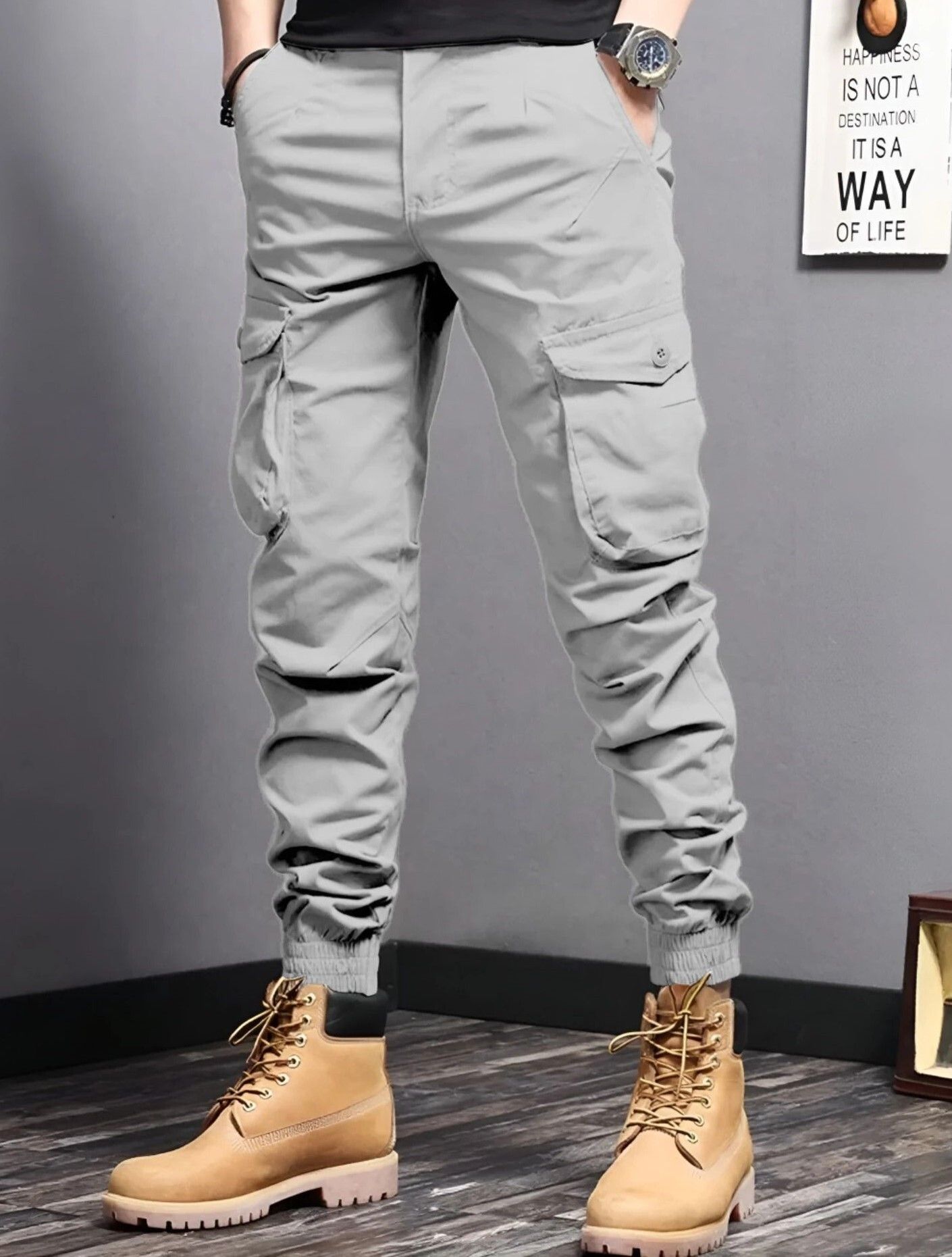 plus91 Men Cargos-picture-14