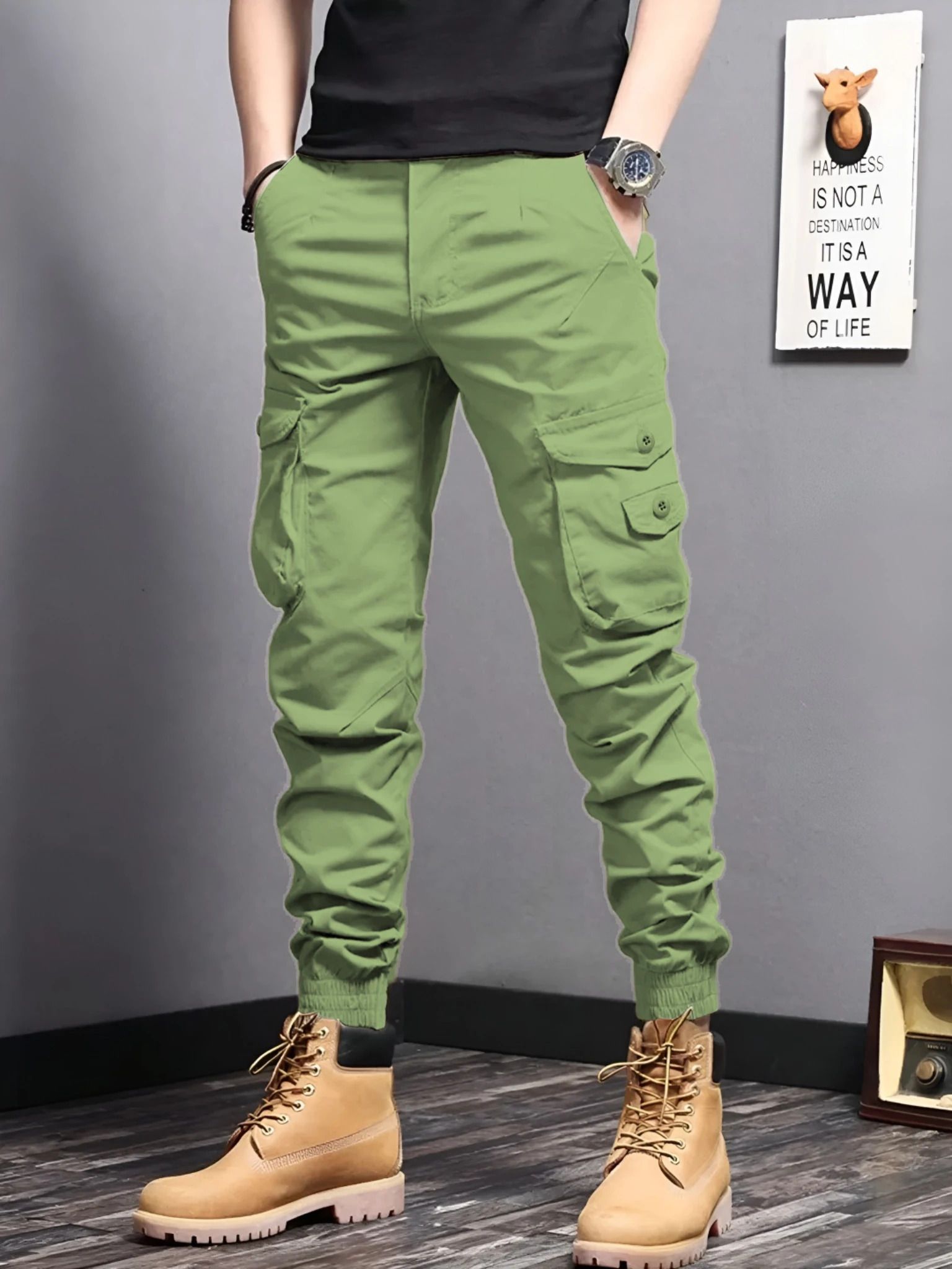 plus91 Men Cargos-picture-27