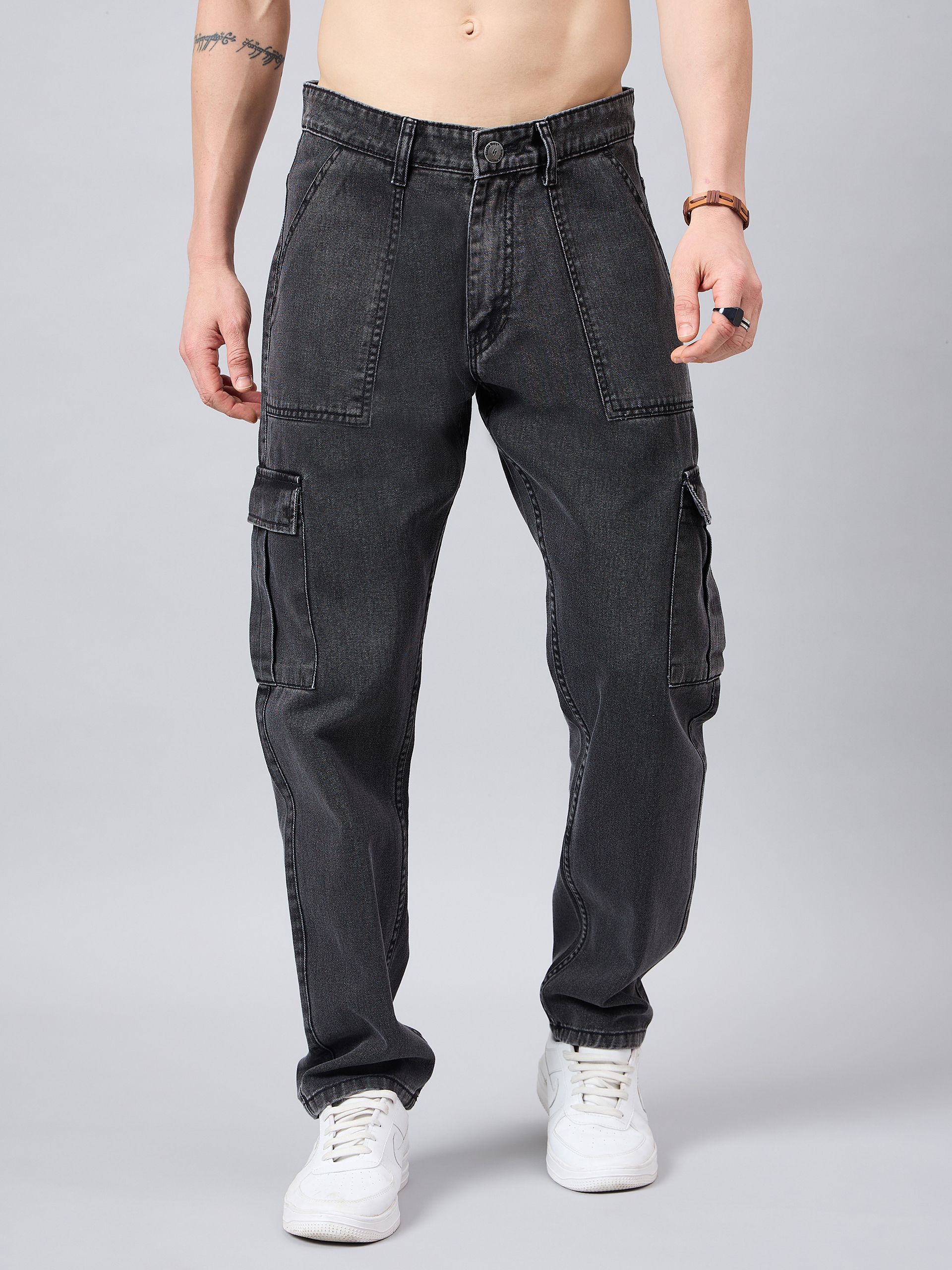 studio nexx Men Cargos-picture-29