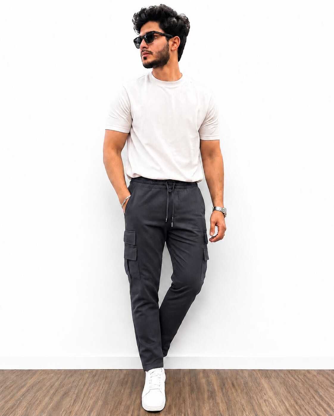 urbanmirabazaar Men Cargos-picture-30