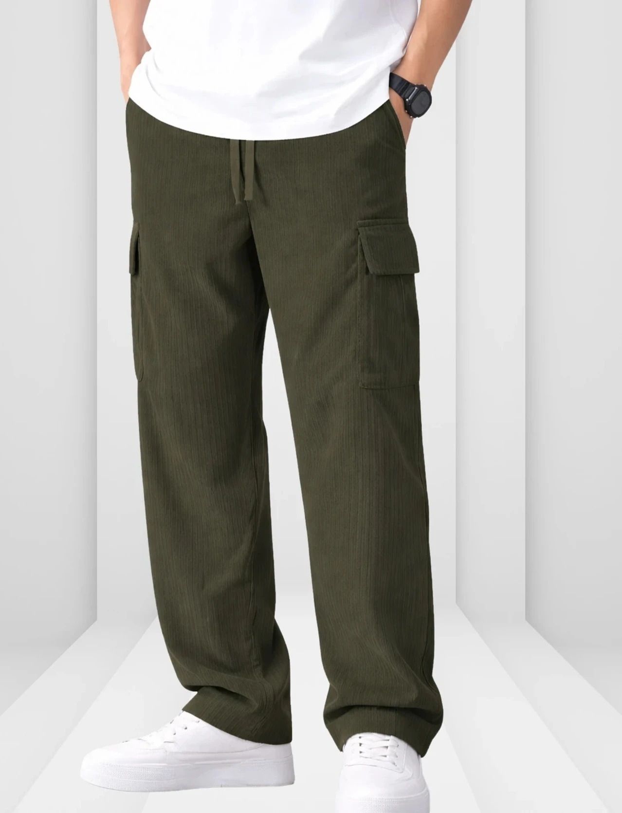 huddio Men Cargos-picture-38