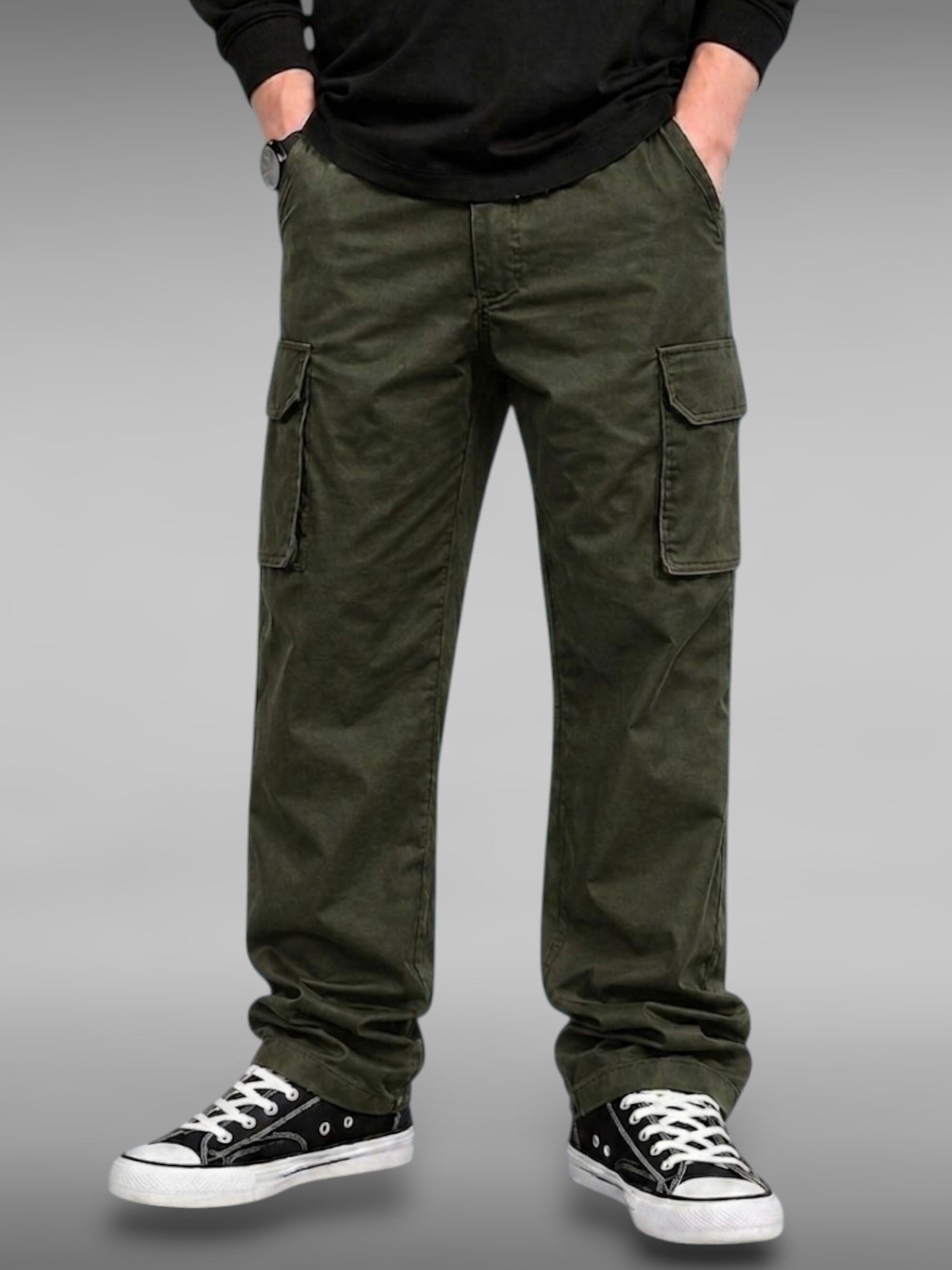 bottom world Men Cargos-picture-15
