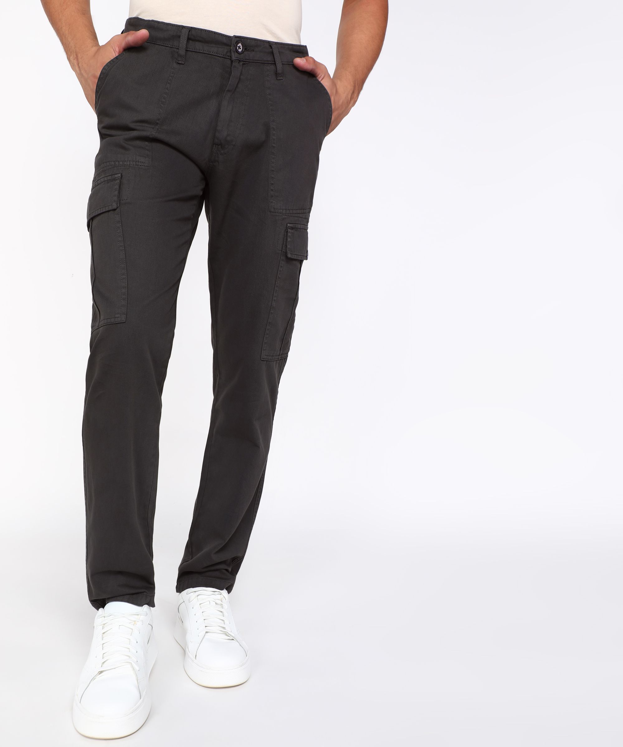 spykar Regular Fit Men Cargos-picture-19