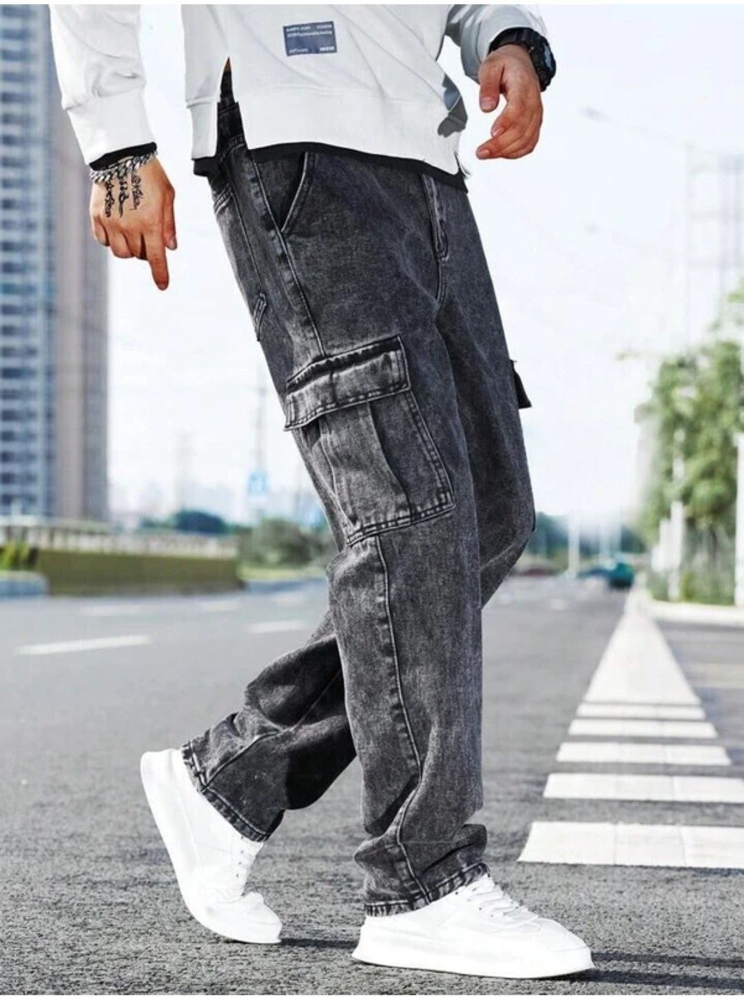 playfeel Men Cargos-picture-36