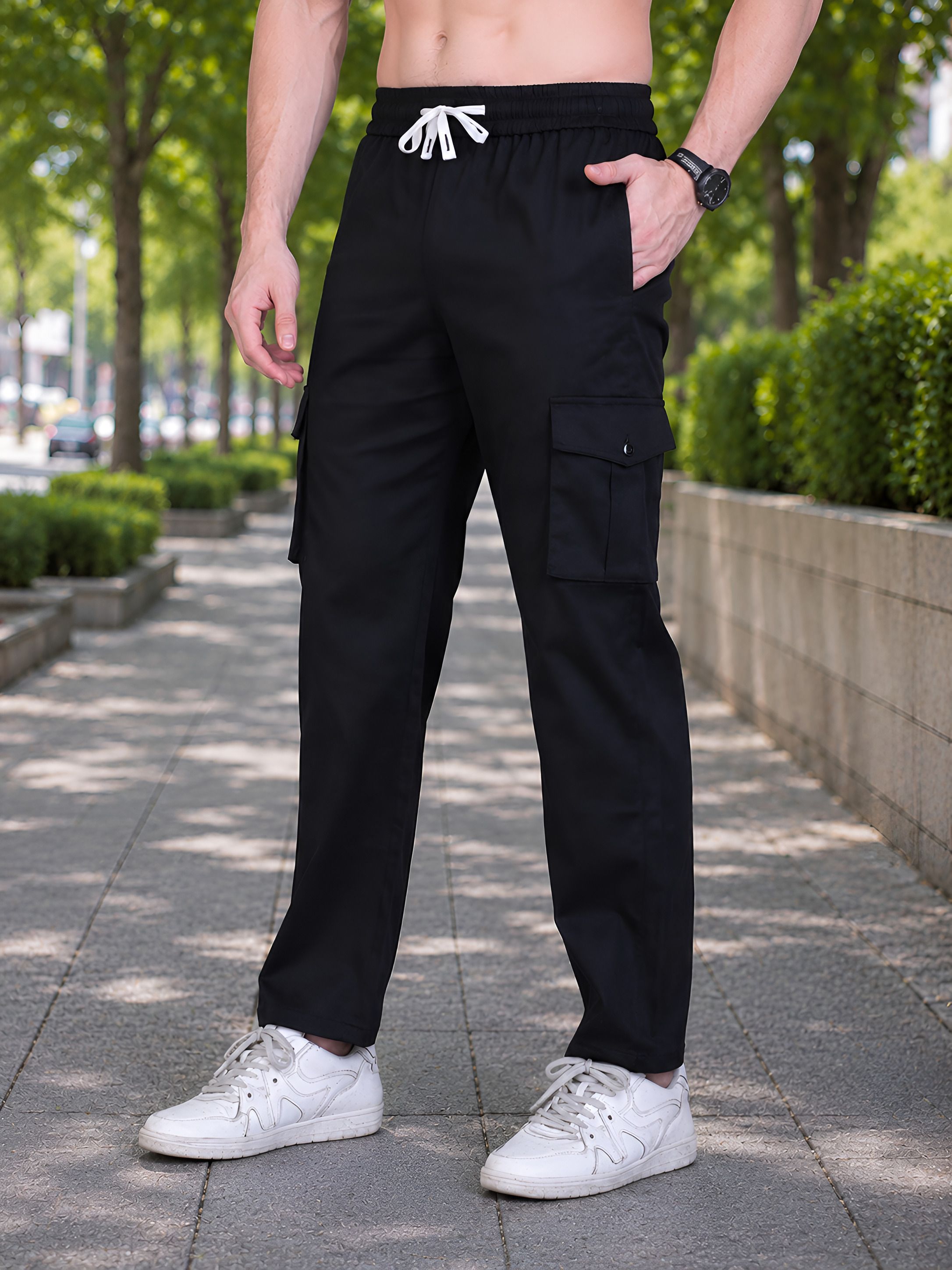 rare times Men Cargos-picture-28