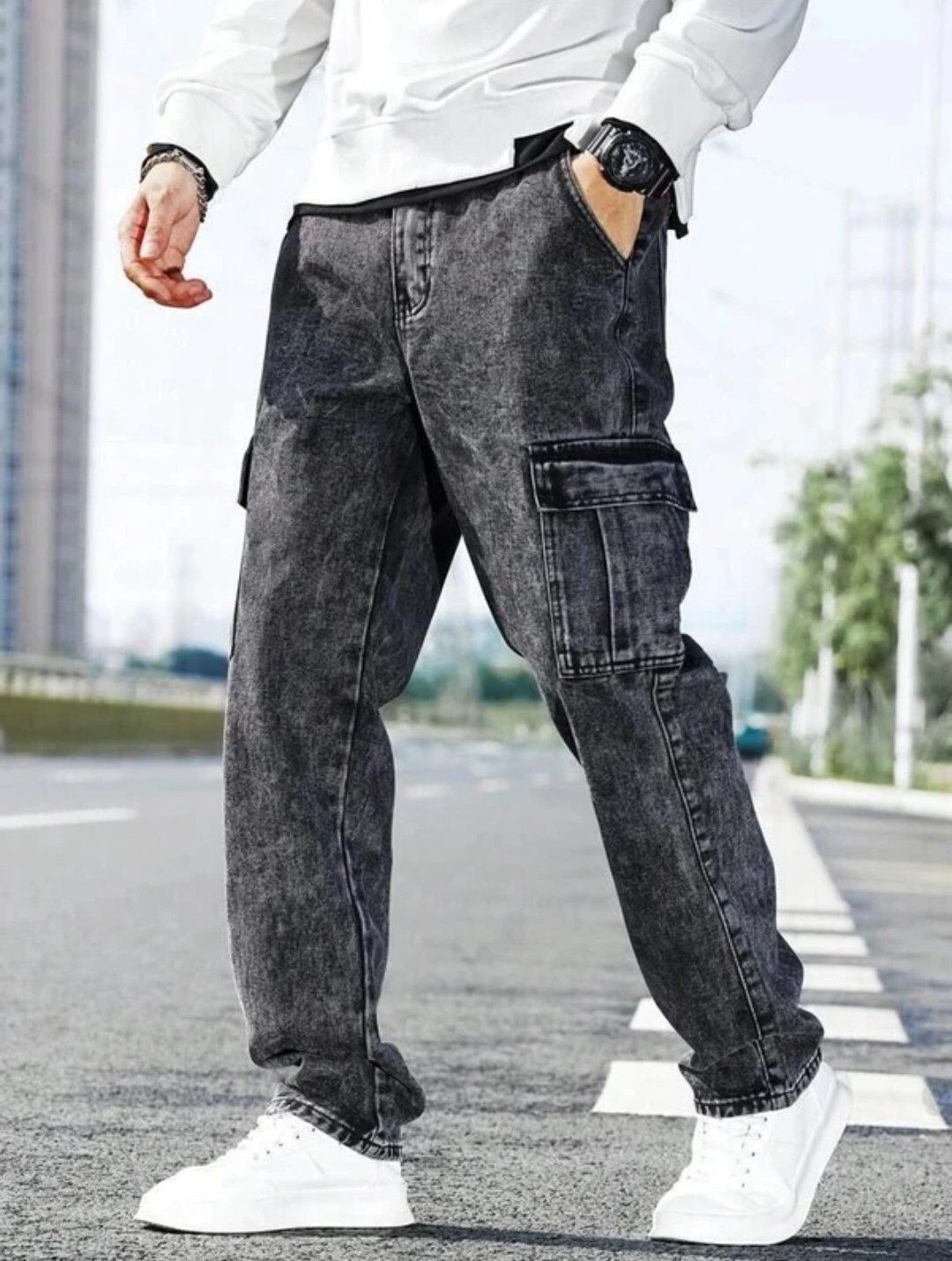 playfeel Men Cargos-picture-32