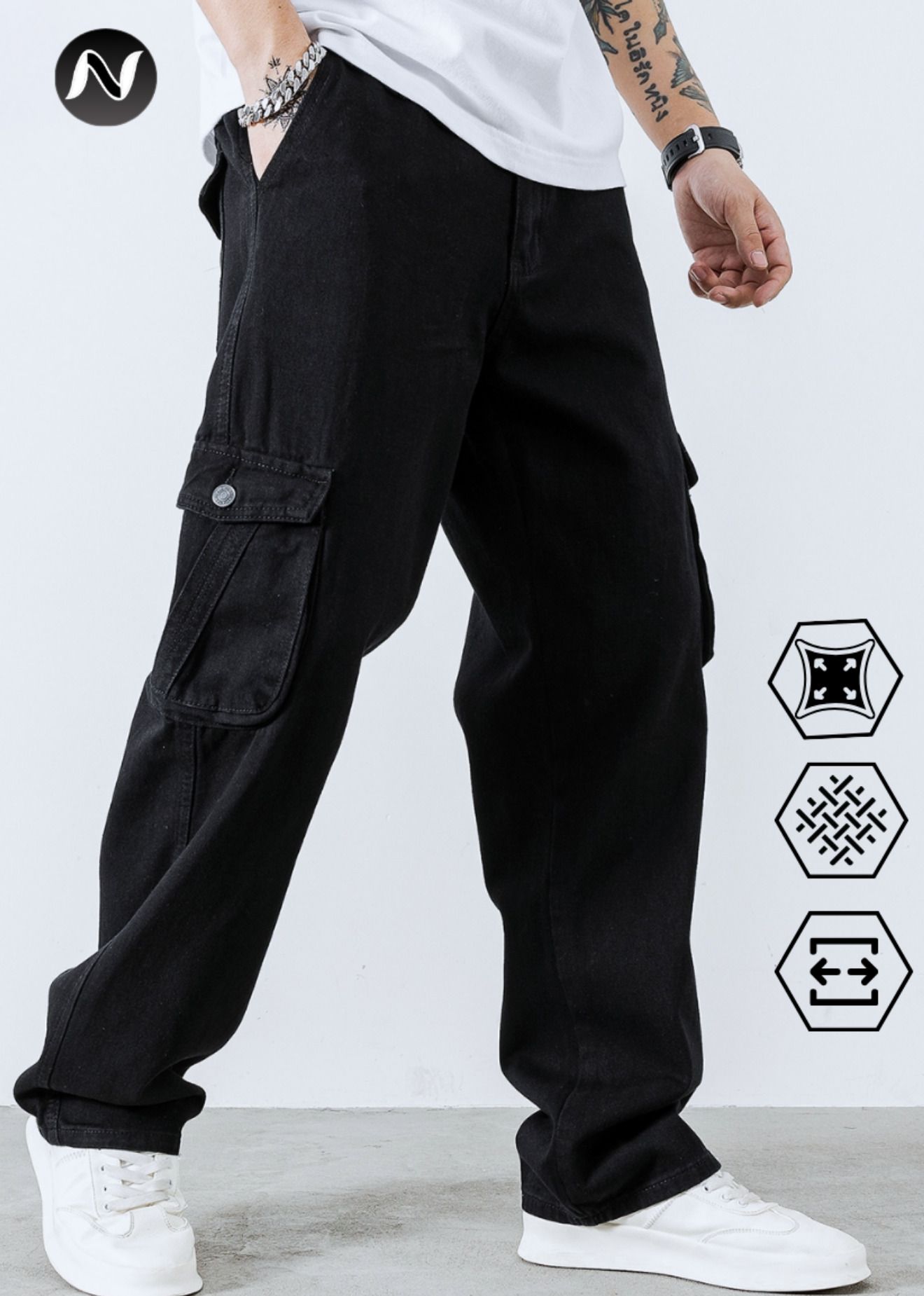 n club Men Cargos-picture-17