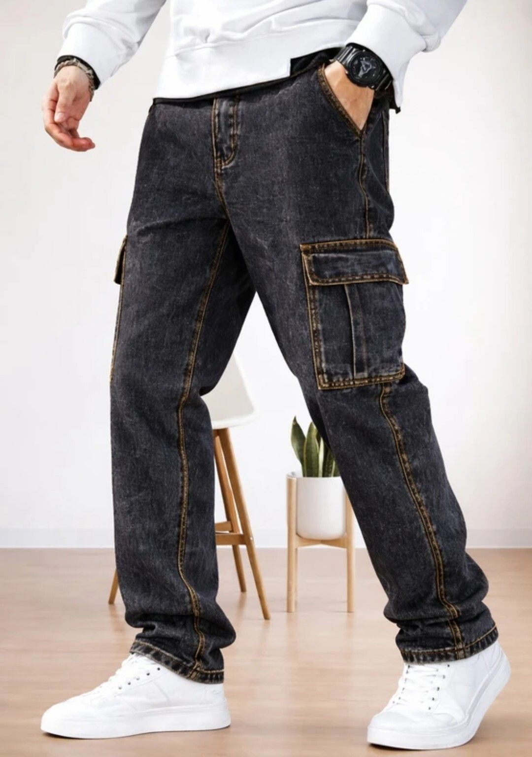 playfeel Men Cargos-picture-36